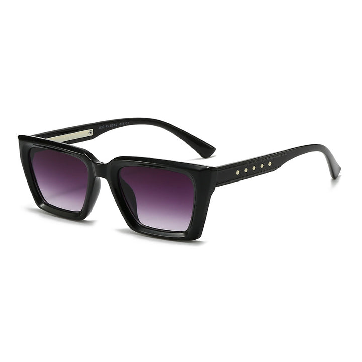 Damen modische Sonnenbrille im modernen Quadratdesign Karnz