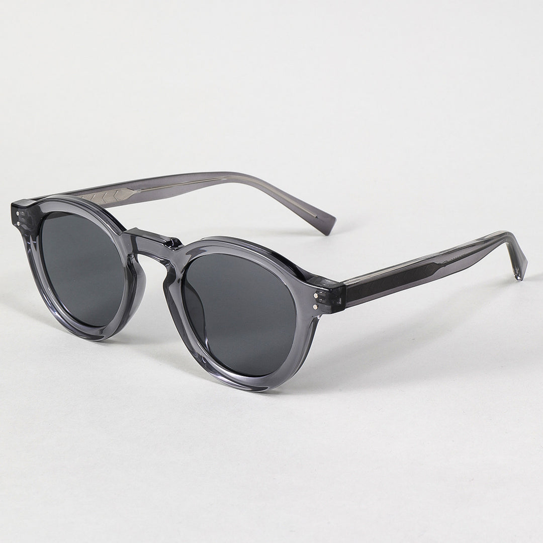 Damen modische Sonnenbrille im klassischen Rundstil Karnz