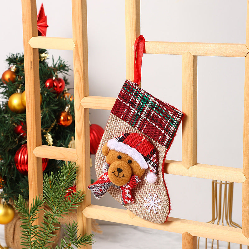 Festlicher Weihnachtsstrumpf Karnz