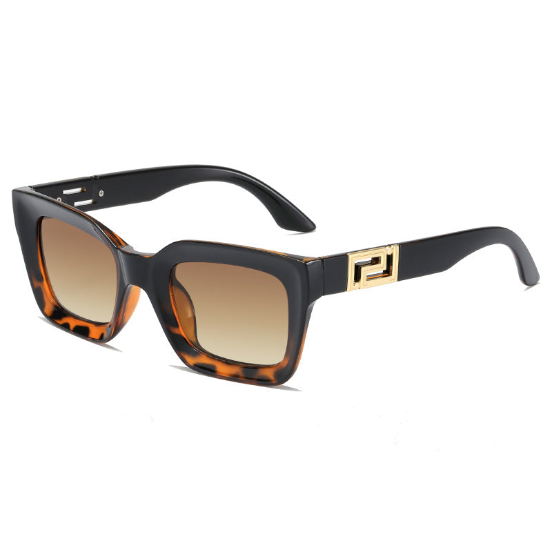 Damen Quadratische Sonnenbrille mit luxuriösem Design Karnz