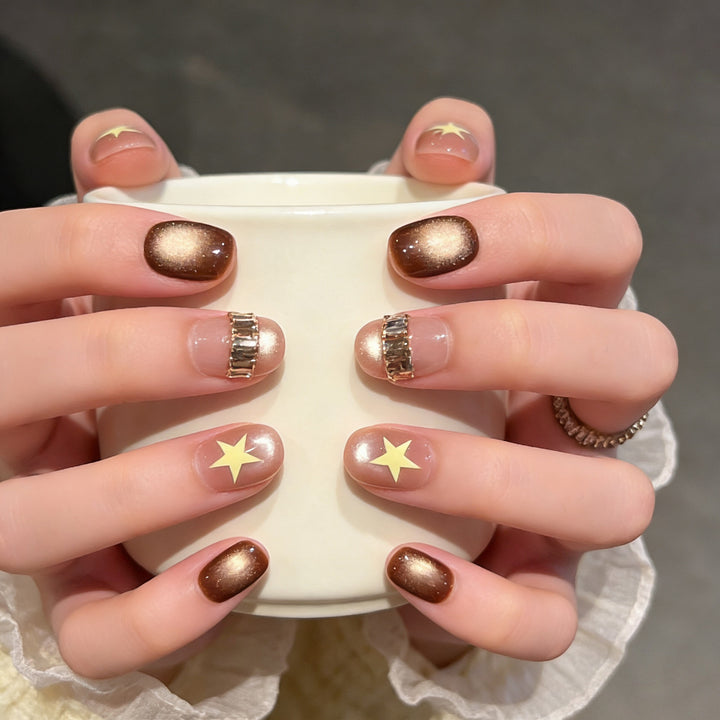 Sternen-Themen-Nagelkunst-Set Karnz