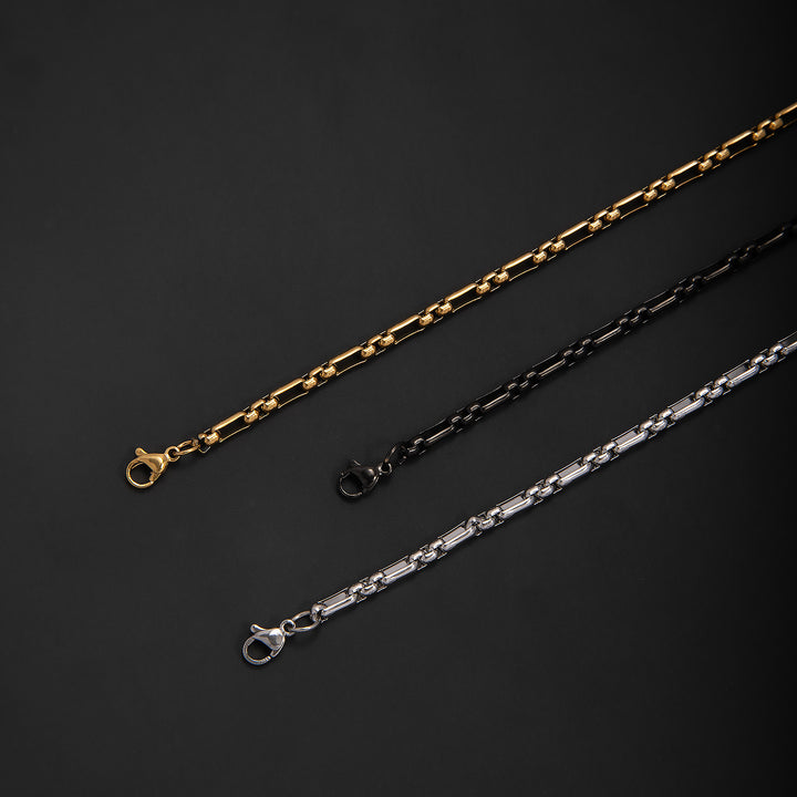 Verstellbare Gliederkette Choker Karnz