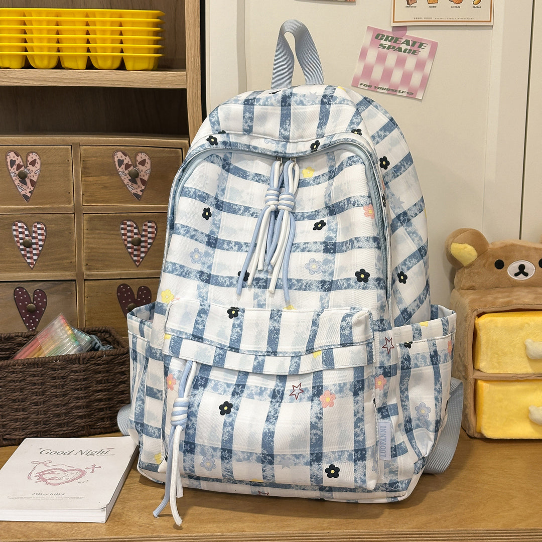 Blumenmuster Alltags-Rucksack Karnz