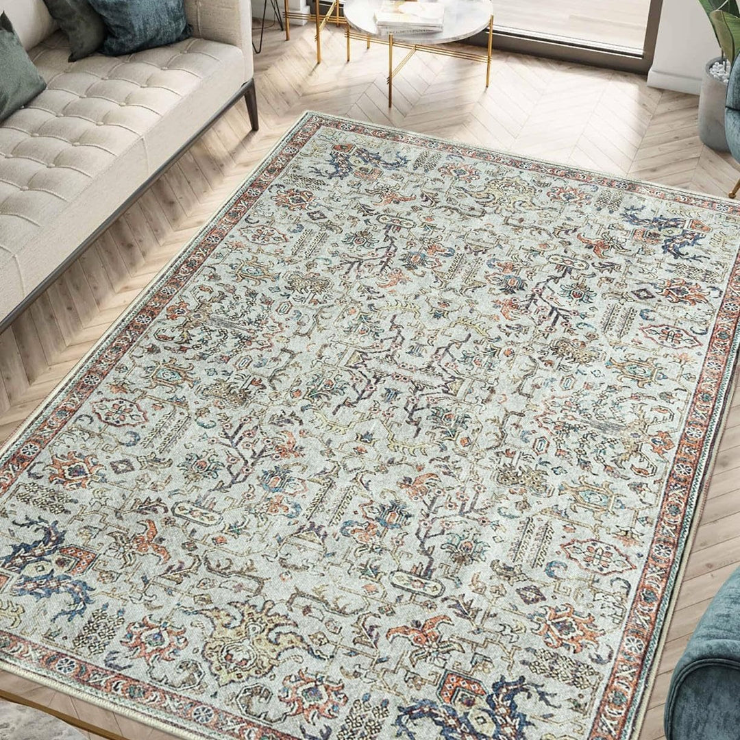 Bohemian inspirierter geometrischer Teppich