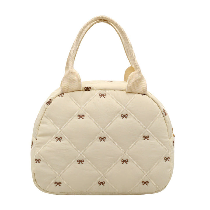 WoQuilted Bogen Detail Handtasche Karnz