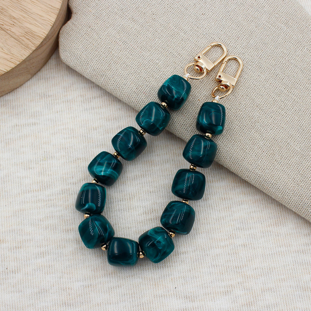 Chunky Beaded Brillen Kette Karnz