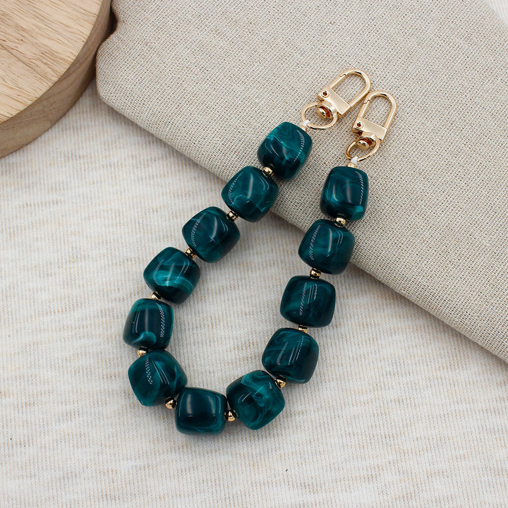 Chunky Beaded Brillen Kette Karnz