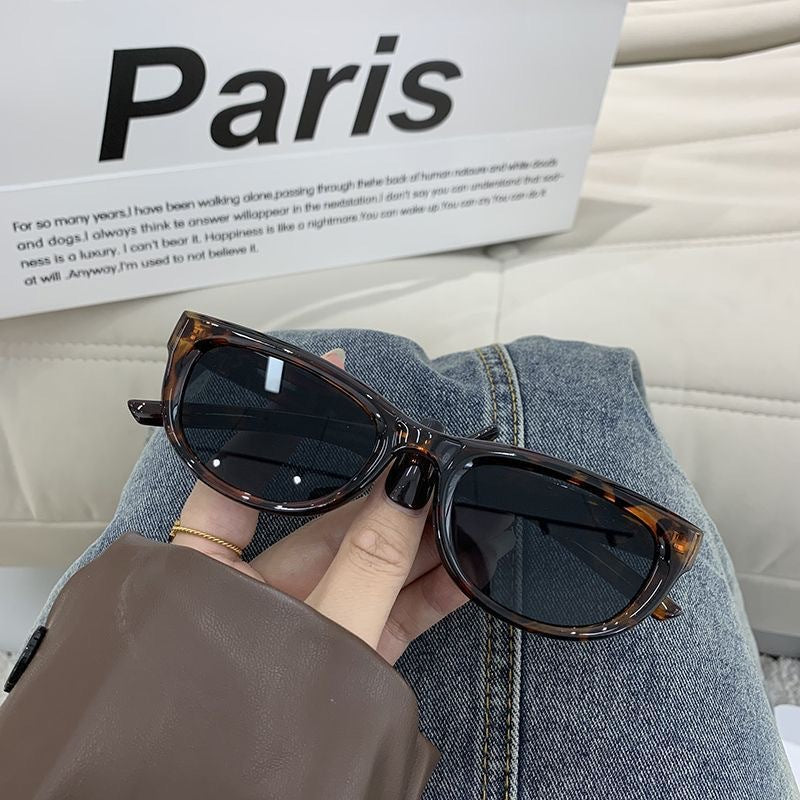 Damen modische Cat-Eye Sonnenbrille mit robustem Rahmen Karnz