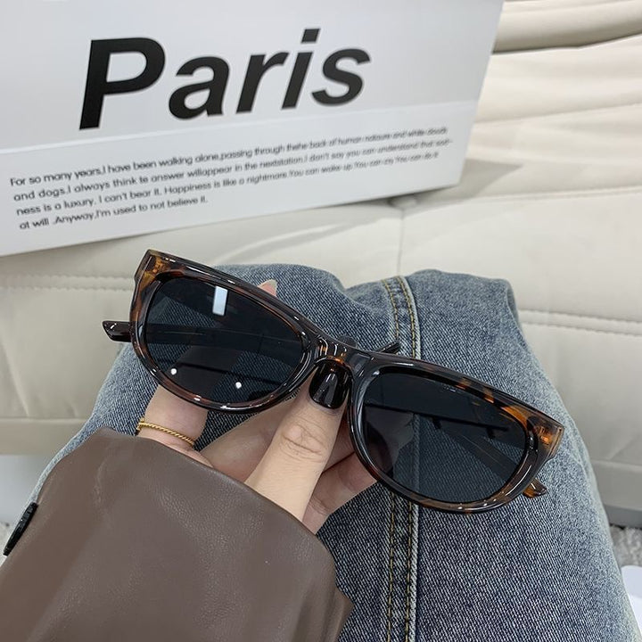 Damen modische Cat-Eye Sonnenbrille mit robustem Rahmen Karnz
