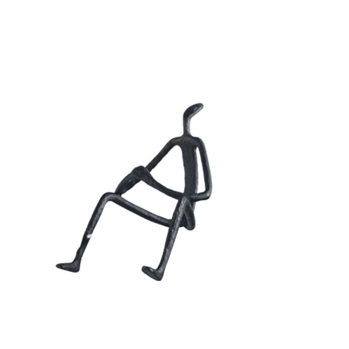 Künstlerische sitzende Figuren Skulptur