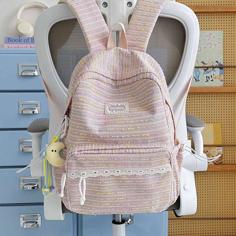 Stylische strukturierte Rucksack