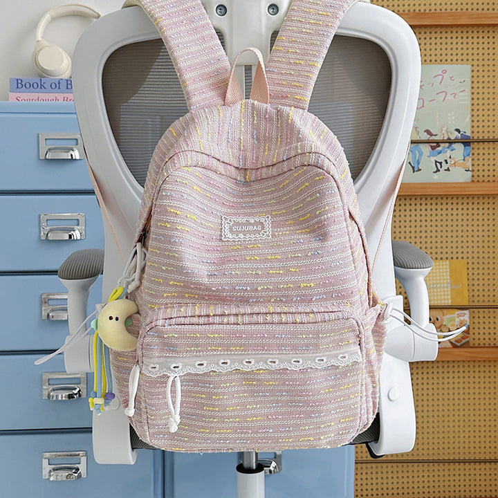 Stylische strukturierte Rucksack