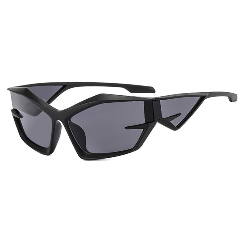 Damen futuristische Sport-Sonnenbrille Karnz