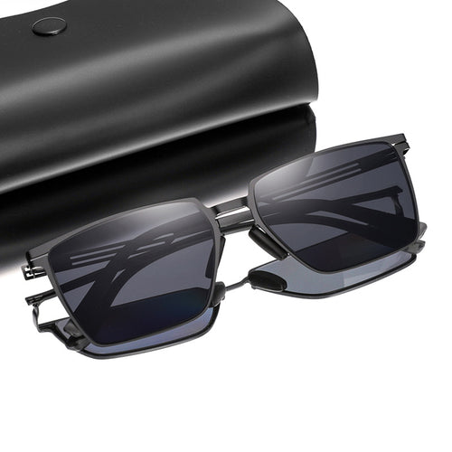 Stilvolle polarisierte quadratische Sonnenbrille Karnz