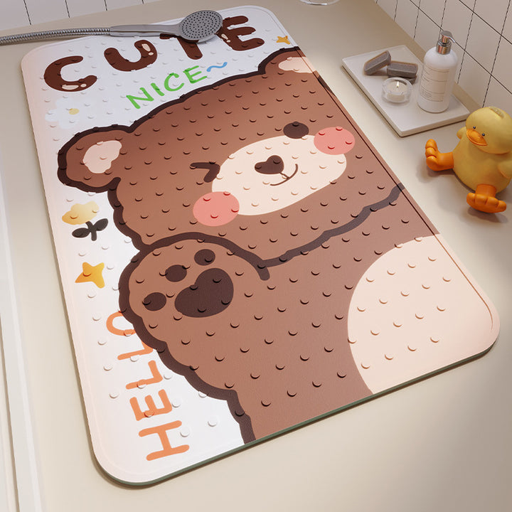 Rutschfeste Badematte für das Badezimmer
