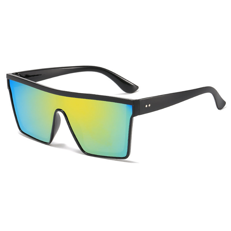 Fette geometrische Sonnenbrille Karnz