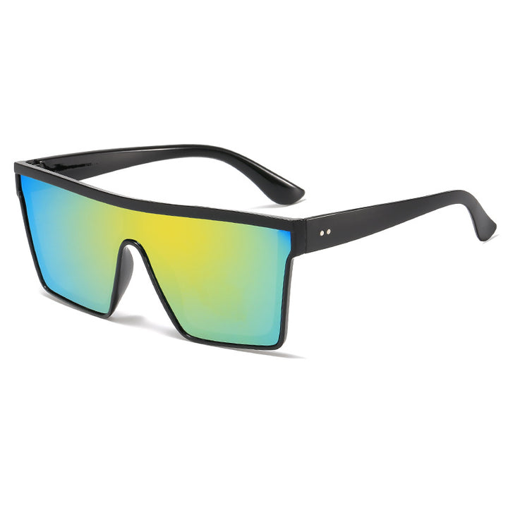 Fette geometrische Sonnenbrille Karnz