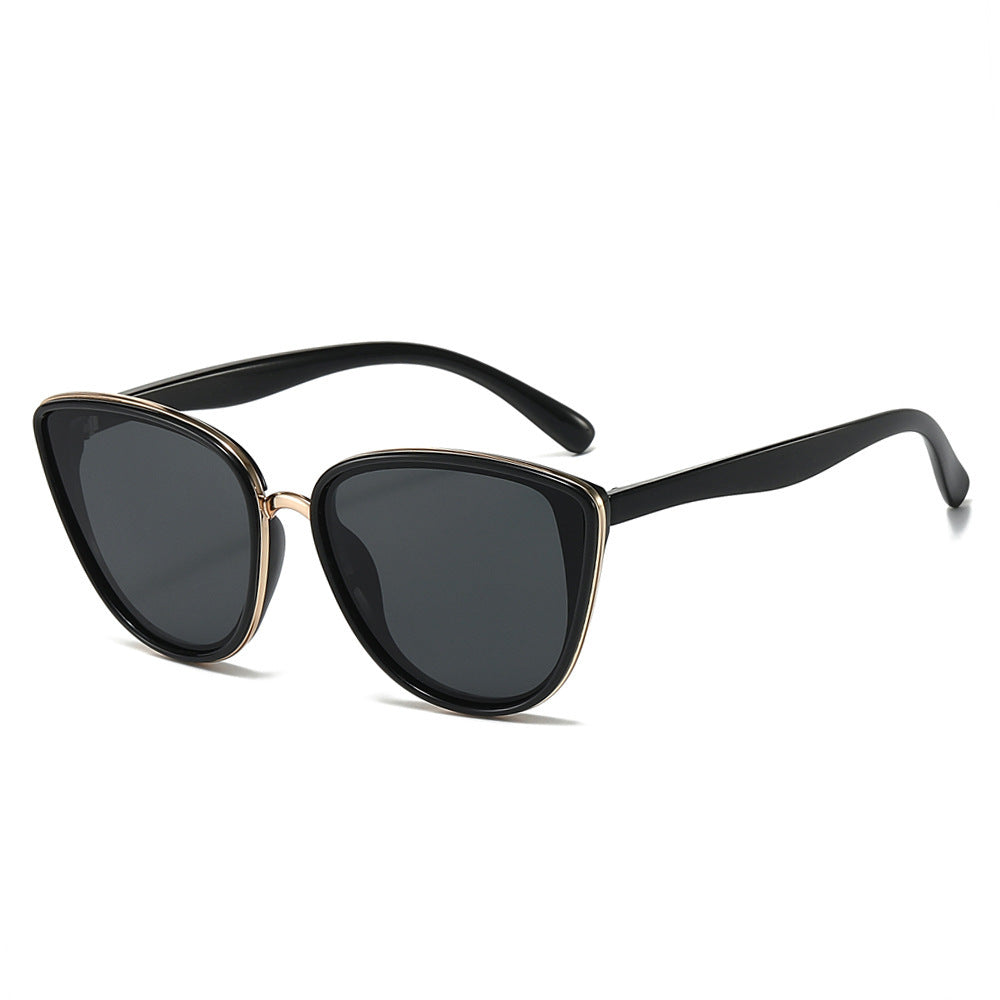 Modisch-futuristische dreieckige Rahmen-Sonnenbrille Karnz