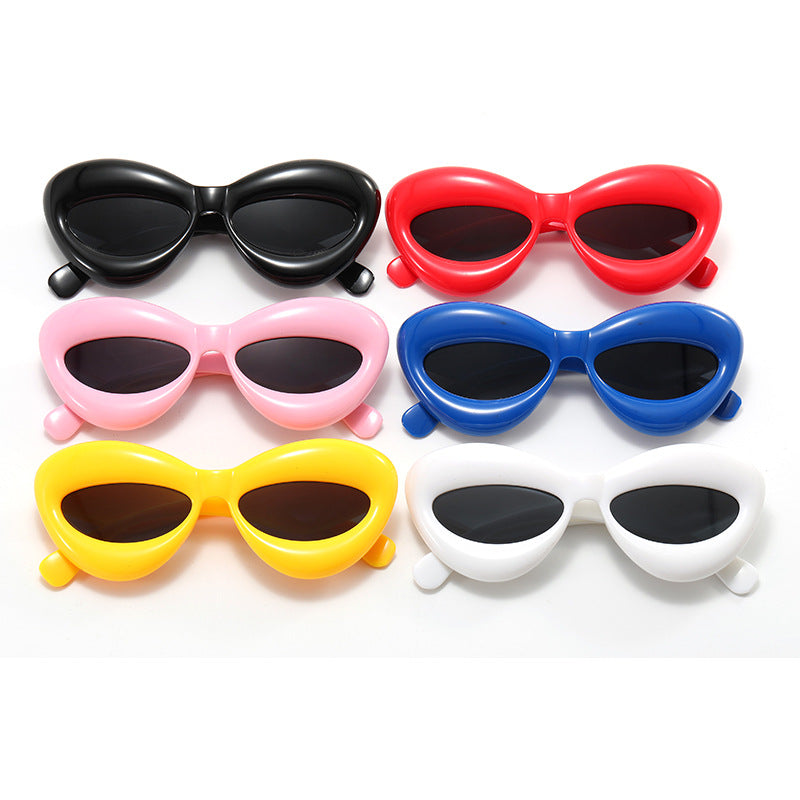 Damen kreative Designer-Sonnenbrille im Cat-Eye-Stil Karnz