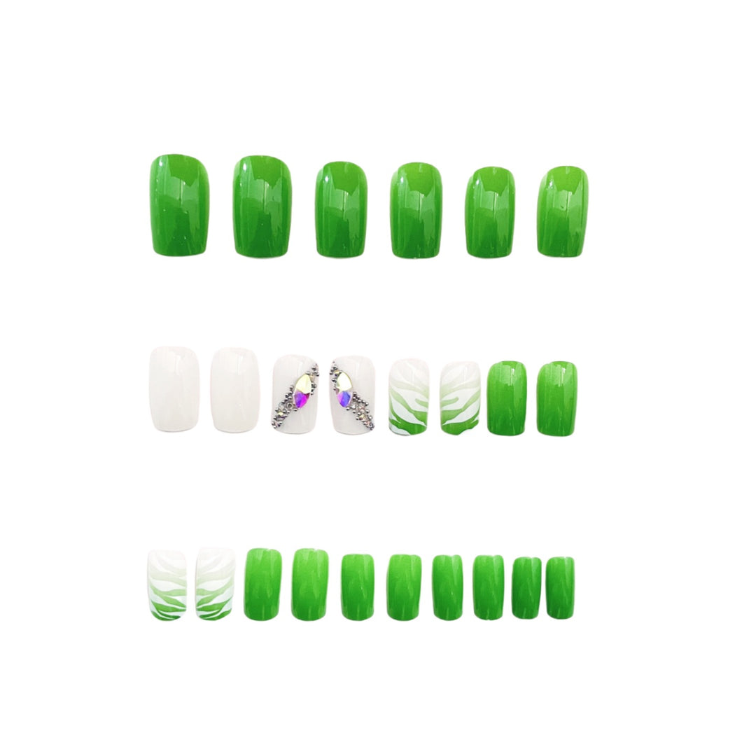 Kreative Tierdruck Nagelkunst Karnz