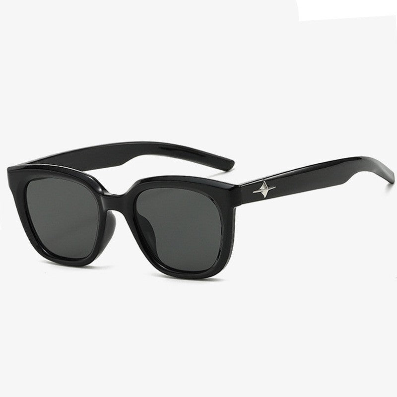 Damen modische quadratische Sonnenbrille mit UV-Schutzfilter und robustem Rahmen Karnz