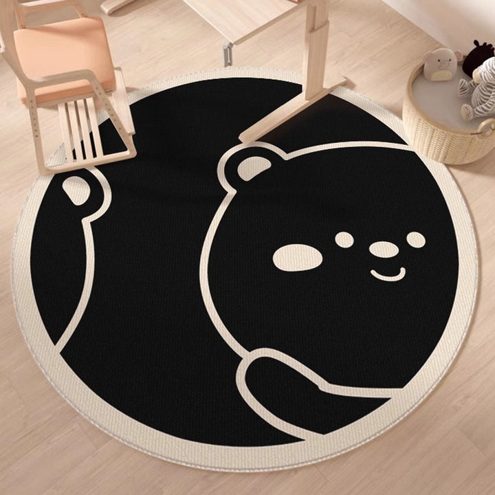 Runder Spielzimmer Teppich