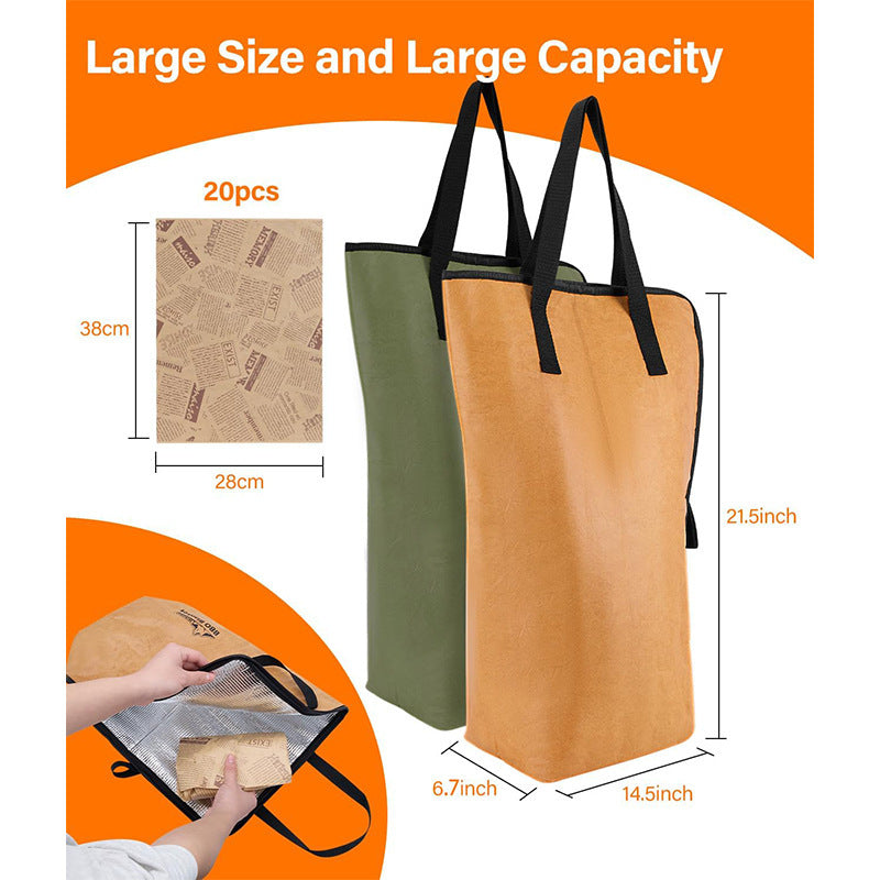 Isolierte Thermo-Lebensmittelträger-Tasche Karnz