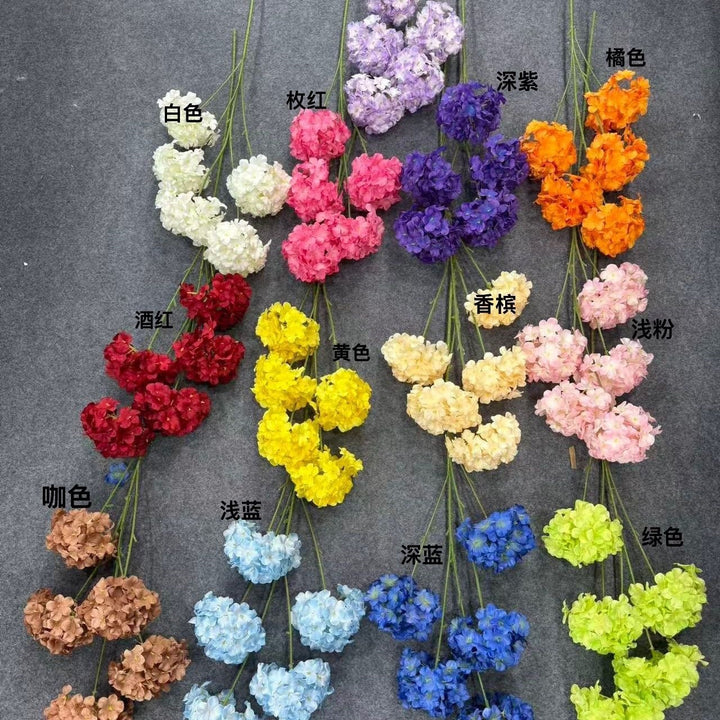 Lebensechte Hortensie Blumenanordnung