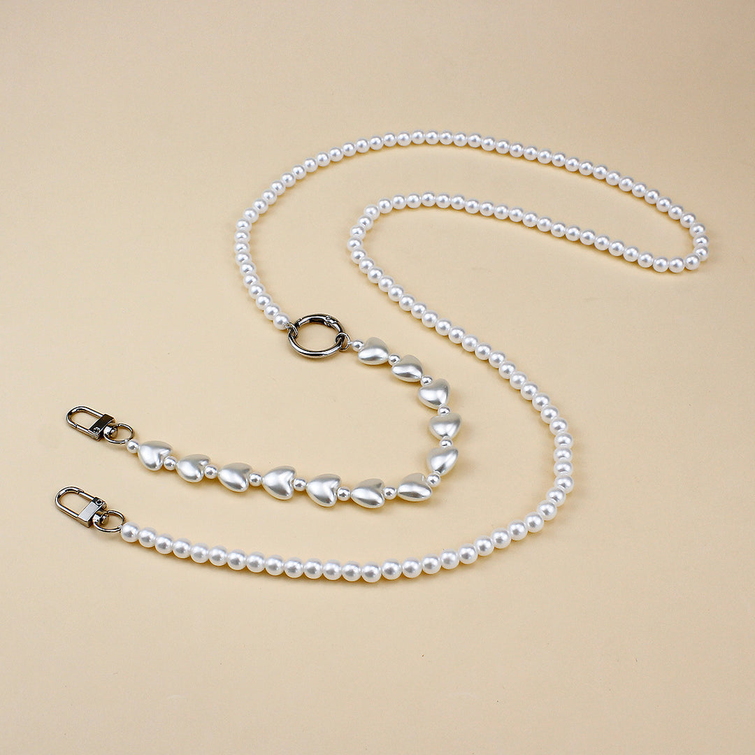 Herz-Entworfenes Perlen-Brillenband Karnz