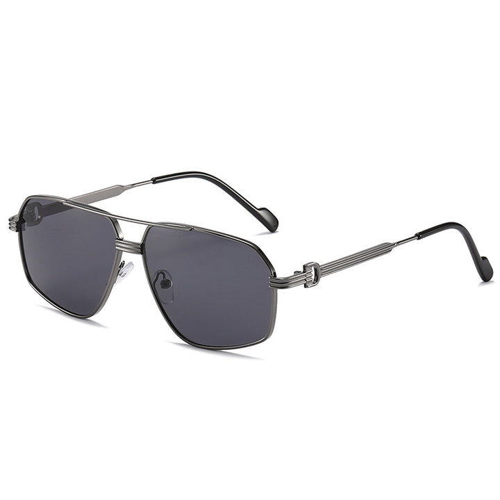 Stylische Rechteckige Brille Karnz