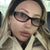 Damen modische Brille im eleganten Retro-Stil Karnz