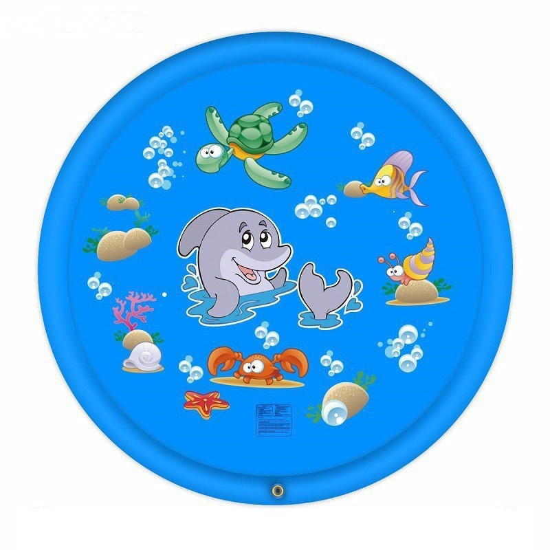 Unisex Planschmatte mit interaktivem maritimem Design Karnz