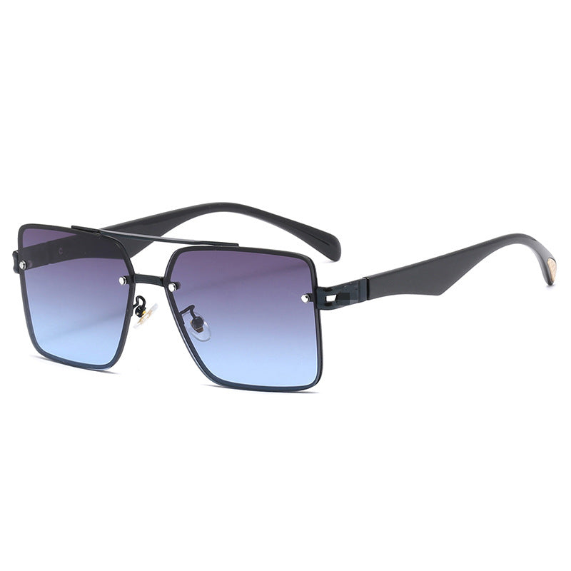 Damen modische Sonnenbrille mit elegantem Metallrahmen Karnz