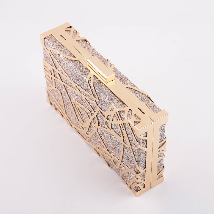 Elegante Glitzer Clutch