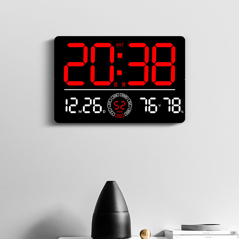Digitaler Multifunktionswecker mit Hygrometer und Temperaturanzeige Karnz