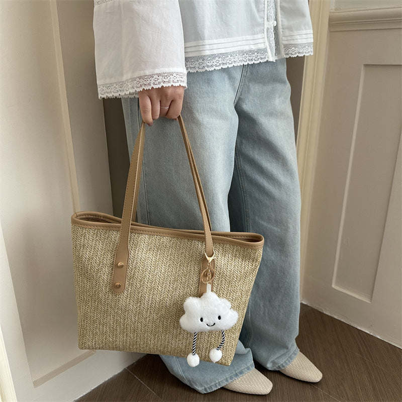 Gewebte Textur Tote Bag