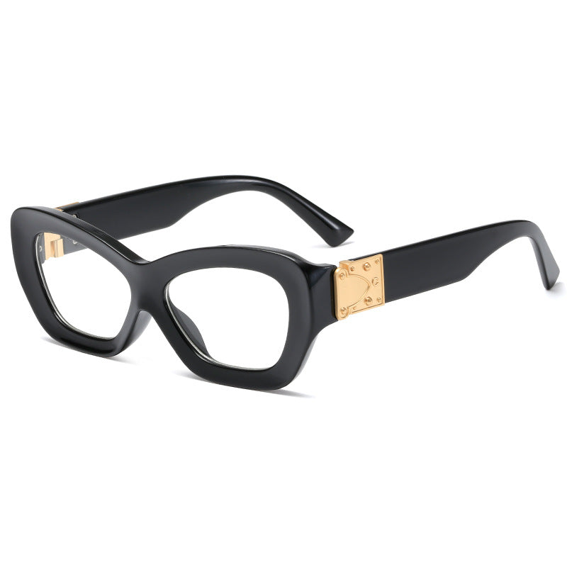 Damen extravagant strukturierte Korrektionsbrille Karnz