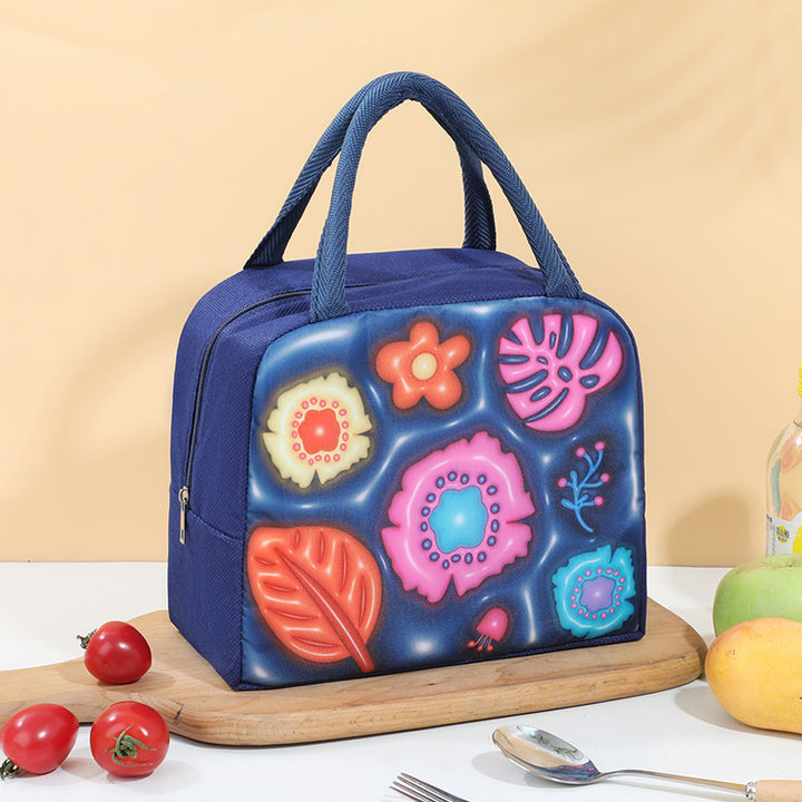 Isolierte Schmetterlings-Lunchbox Karnz