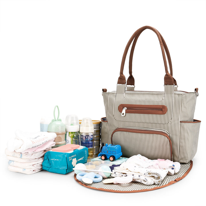 Stilvolle Wickeltasche-Set Karnz