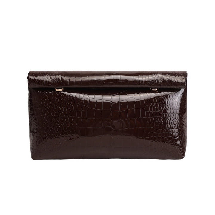 WoElegant Krokodil-Muster Clutch Tasche Karnz