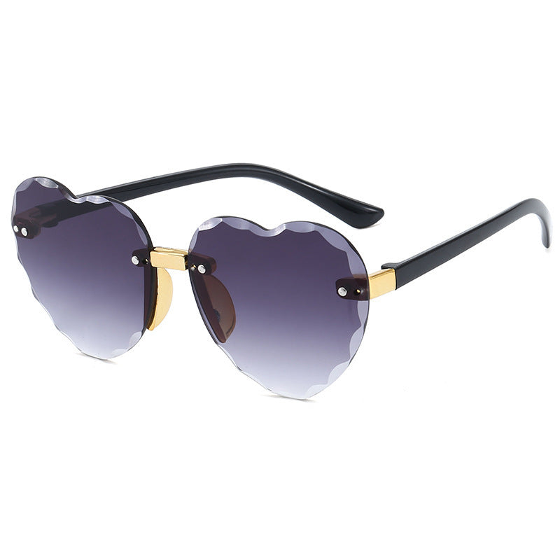 Damen Herzförmige Sonnenbrille Karnz