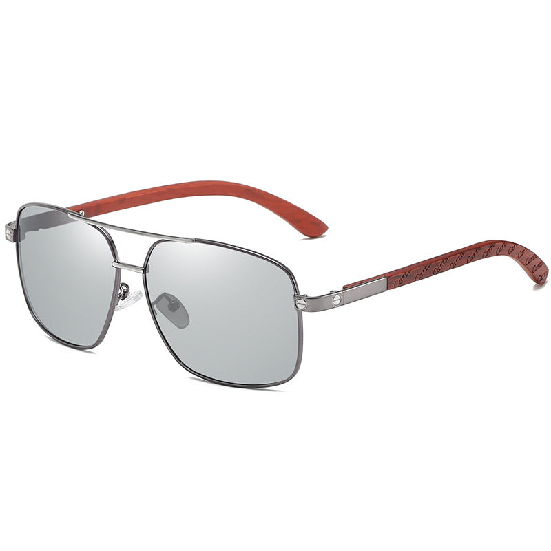 Damen stilvolle quadratische Sonnenbrille mit komfortablem Nasenpolster Karnz