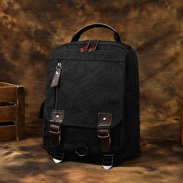Vielseitige Canvas Messenger Bag Karnz