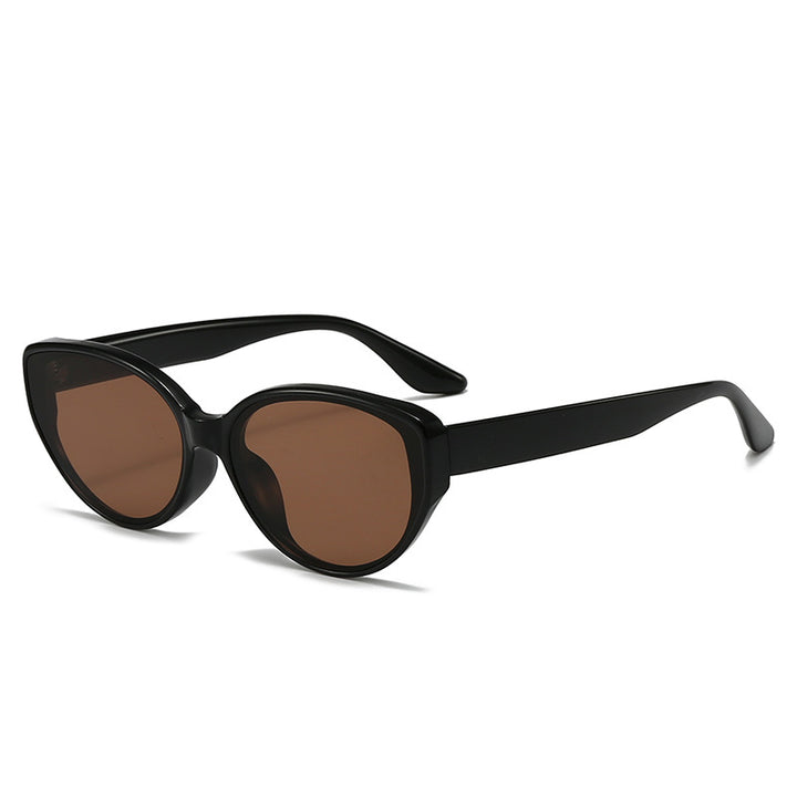 Retro-Inspirierte Katzenaugen-Sonnenbrille