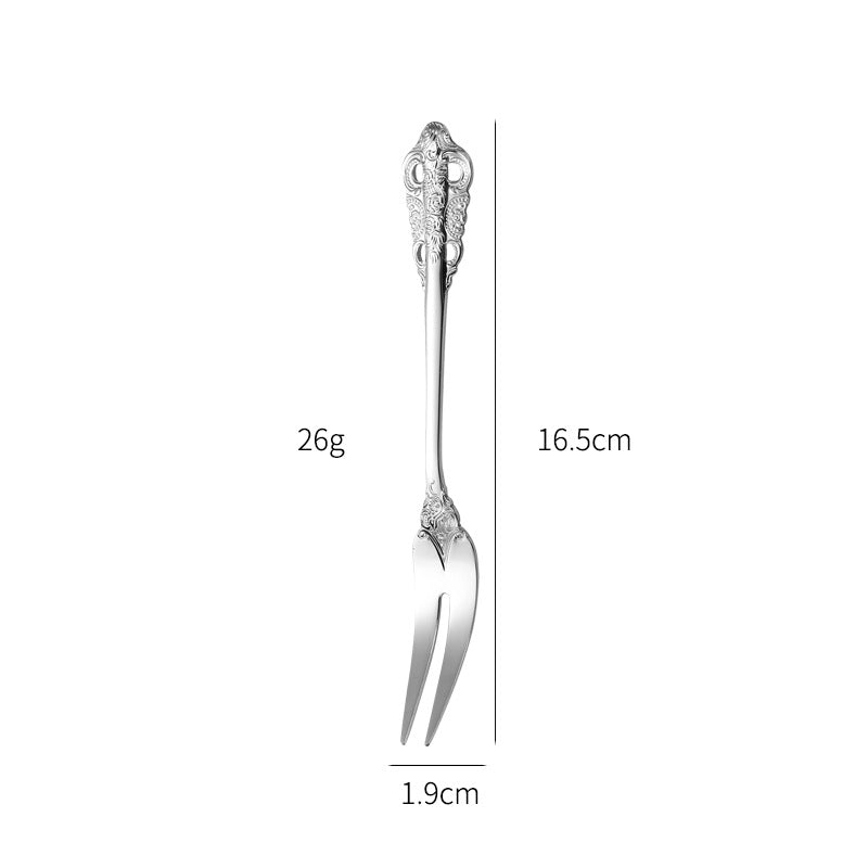 Elegante Fischgabel mit Kunstvollem Griffdesign Karnz