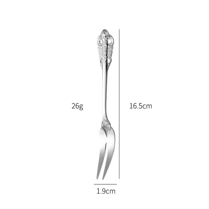 Elegante Fischgabel mit Kunstvollem Griffdesign Karnz