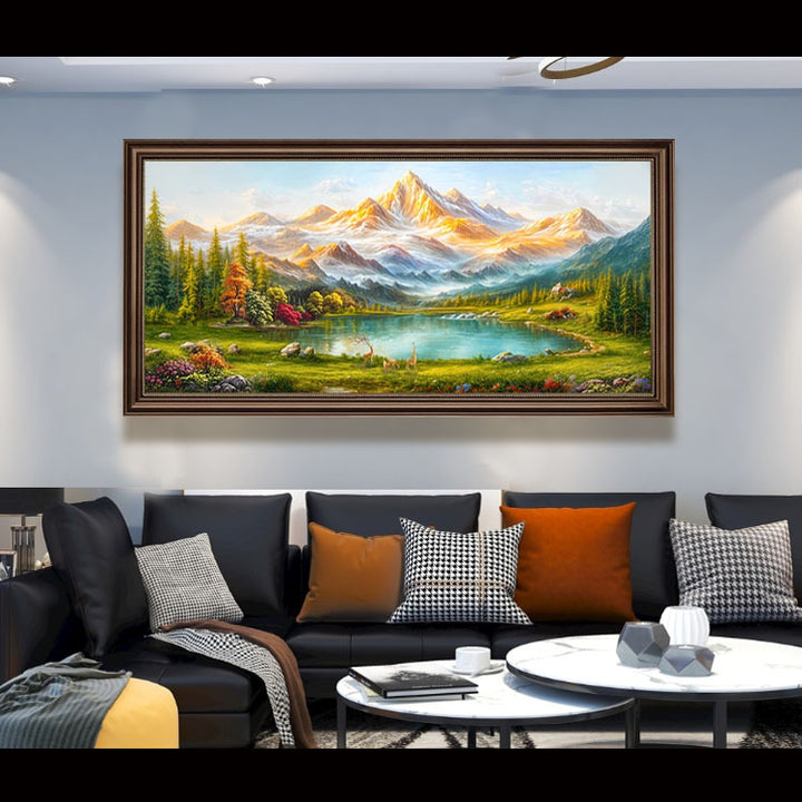 Szenische Berglandschaft Wandkunst