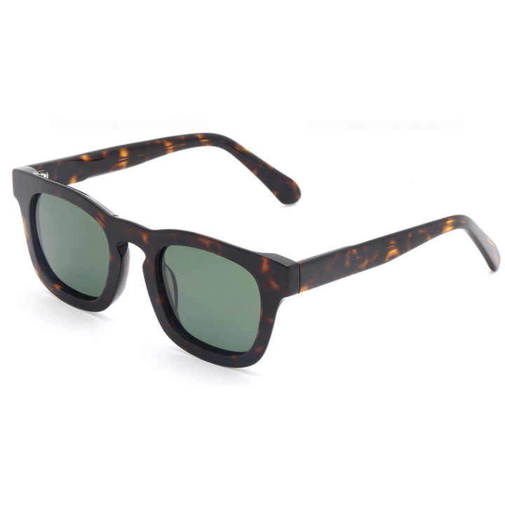 Damen modische Sonnenbrille mit modernem, transparentem Rahmen Karnz