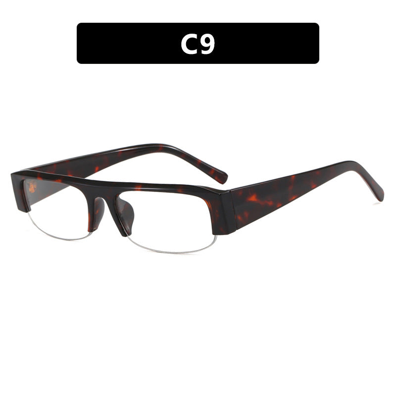 Damen trendige Sonnenbrille mit dickem Rahmen und schützenden Gläsern Karnz