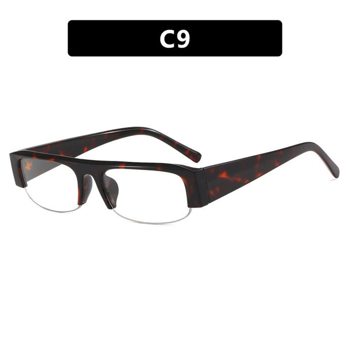 Damen trendige Sonnenbrille mit dickem Rahmen und schützenden Gläsern Karnz